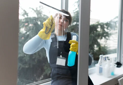 Nettoyage de vitres intérieures et extérieures à Aiton